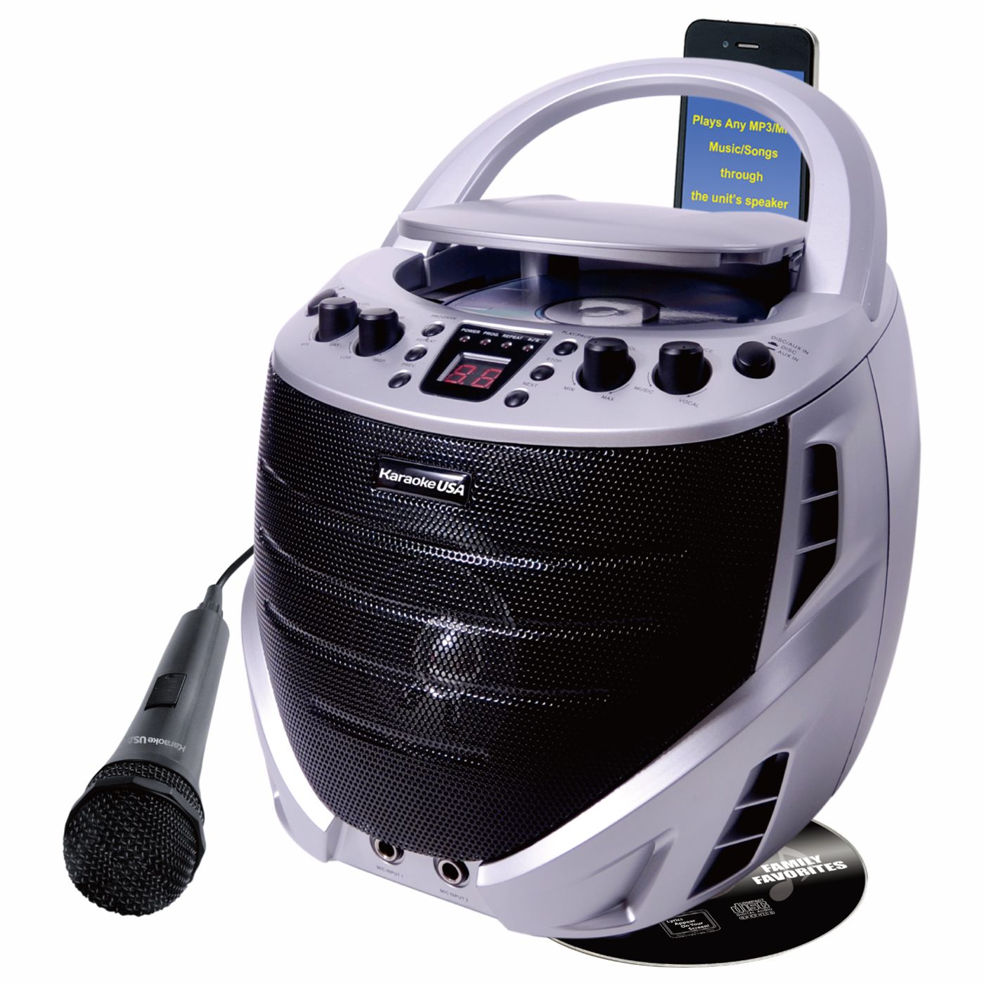 GQ367 - Portable Karaoke CDG Player GQ367 - Portable Karaoke CDG Player